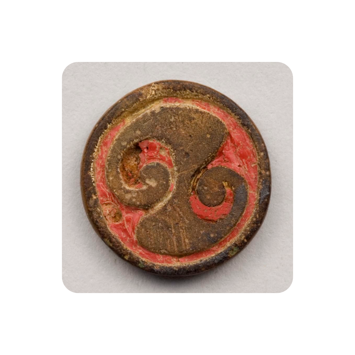 Roman copper alloy disc